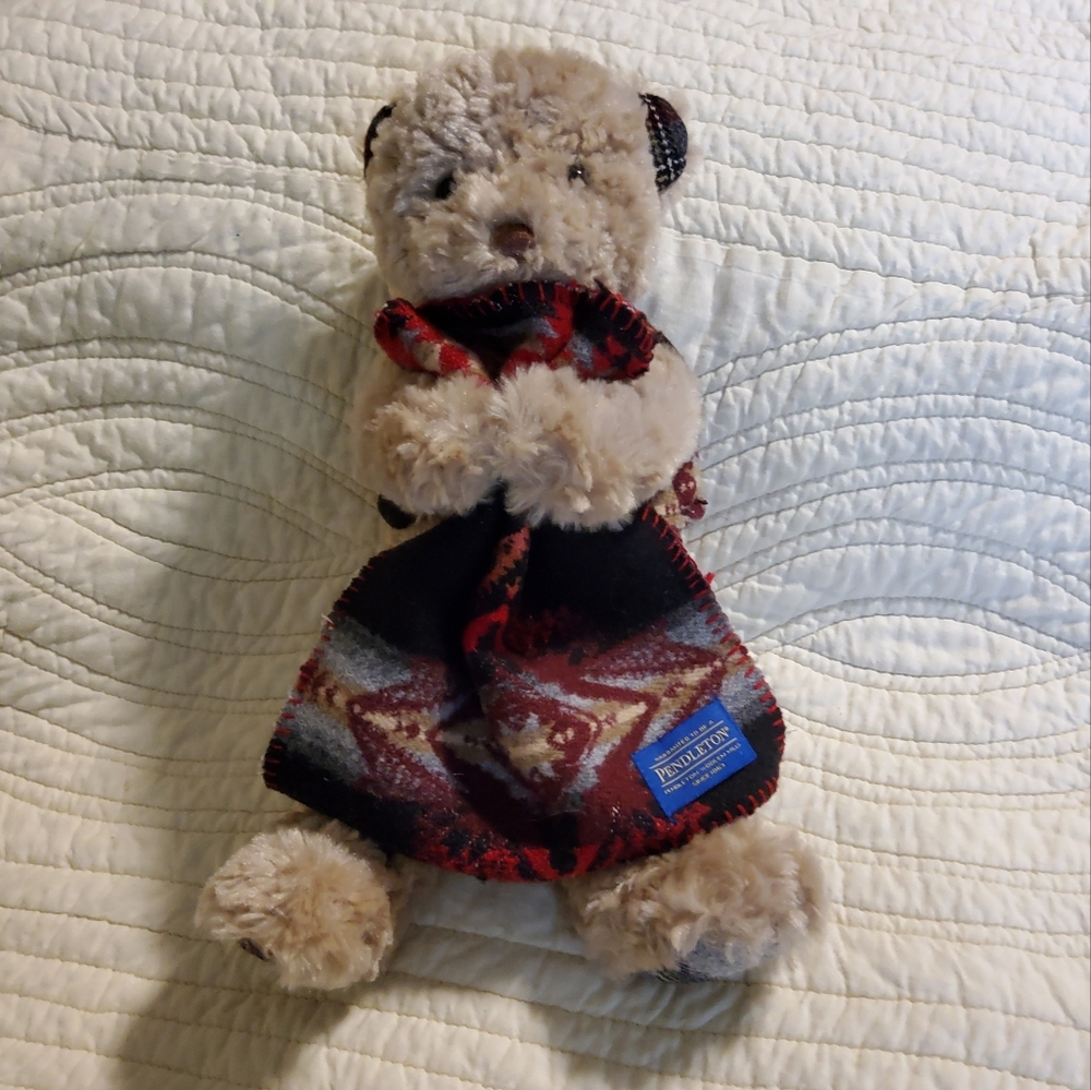Pendleton By GUND Stuffed Animal Bear With Vest